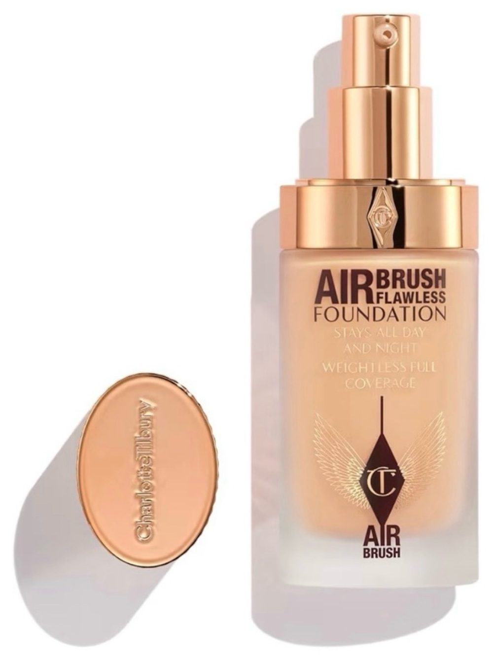 NWT NIB Charlotte Tilbury Airbrush Flawless Matte Foundation (06 Cool)